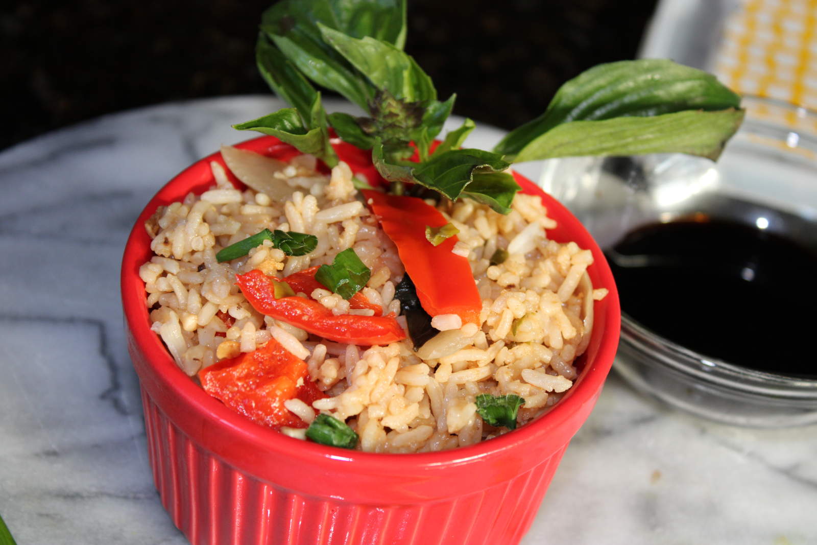 Thai Basil Fried Rice VariVeggie